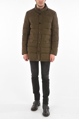 Flap Pocket Over-Sized CERDIC Down Jacket