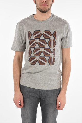 CC COLLECTION Crew Neck POLCRT Printed T-Shirt