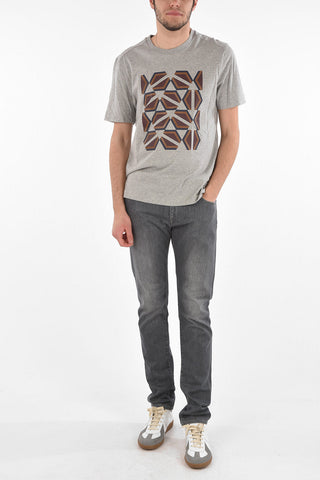 CC COLLECTION Crew Neck POLCRT Printed T-Shirt