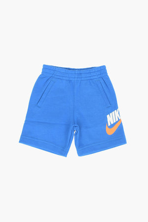 Bedruckte Bermudas aus Fleece