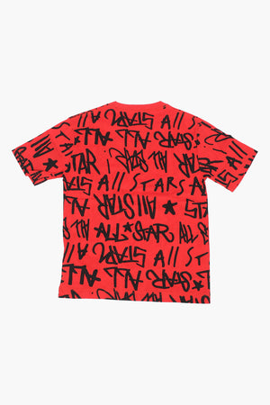 ALL STAR CHUCK T-shirt Crew Neck All-Over Print