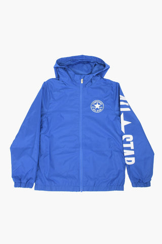 ALL STAR CHUCK TAYLOR Logo Printed Hooded Jacket