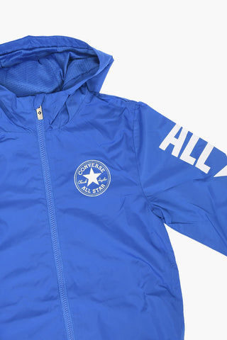 ALL STAR CHUCK TAYLOR Logo Printed Hooded Jacket