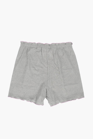 ALL STAR CHUCK TAYLOR Gerippte Shorts mit Wellensaum