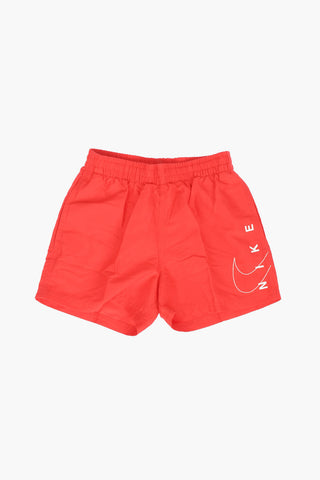 Badeboxer Uni mit 2 Taschen und Elastischem Bund