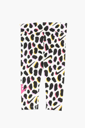 Gemusterte Stretch-Baumwoll-Leggings