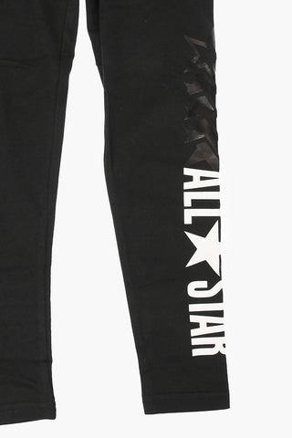 Stretch Cotton Printed Leggings