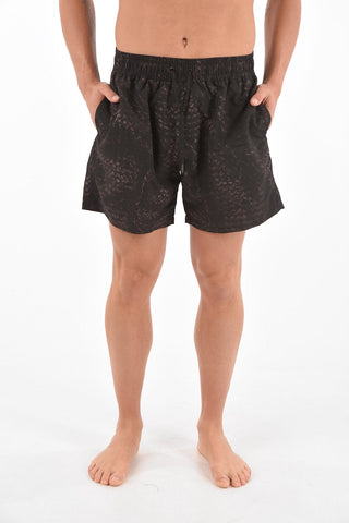 Python Printed Swim Shorts