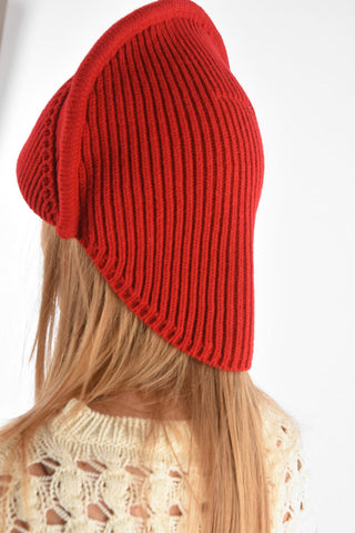 MM6 ribbed knit hat