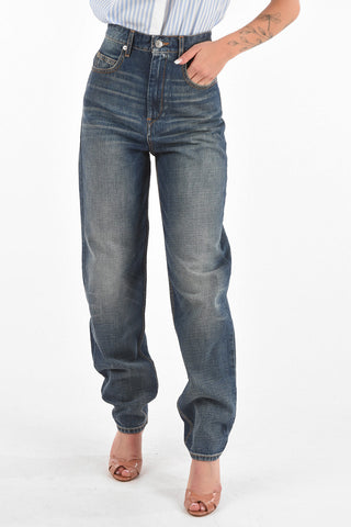 High-waisted CORSYJ MOM Fit Denims