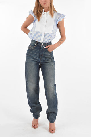 High-waisted CORSYJ MOM Fit Denims