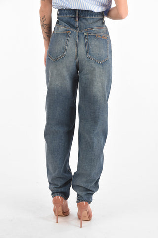 High-waisted CORSYJ MOM Fit Denims