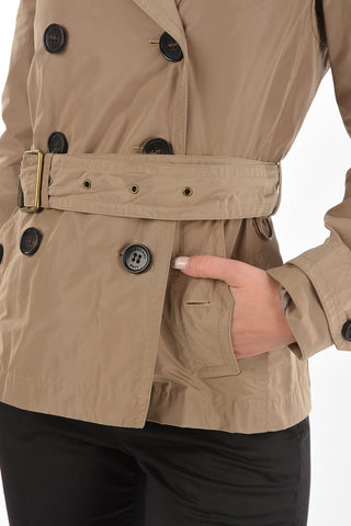 cappotto Chesterfield doppio petto con Cintura