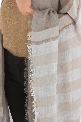 two-tone sequined cape