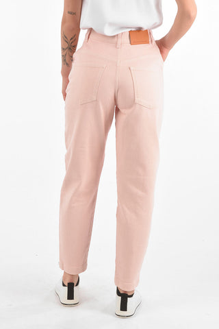 4 Pocket Belt Loop MOM Fit Denim Pants