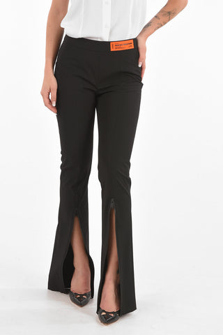 Ankle Zipped GABARDINE STRETCH Pants