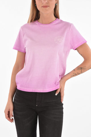 T-Shirt Girocollo in Cotone Tie Dye