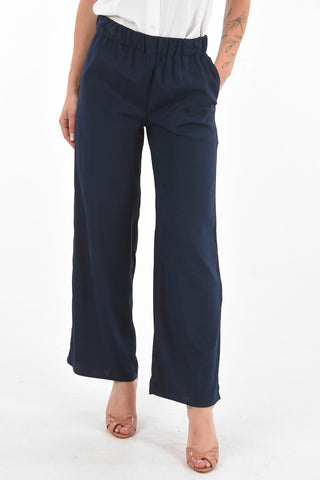 elastic waistband SENVERY silk pants