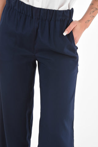 elastic waistband SENVERY silk pants