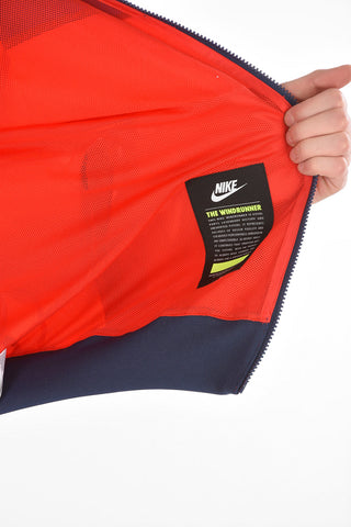 Two Tone Lightweight Windbreaker Jacket with Hood