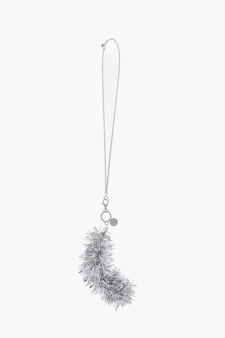 MM6 collana a catena con pendente ghirlanda con fili laminati