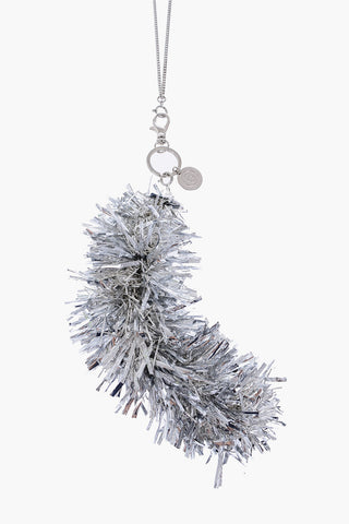 MM6 collana a catena con pendente ghirlanda con fili laminati