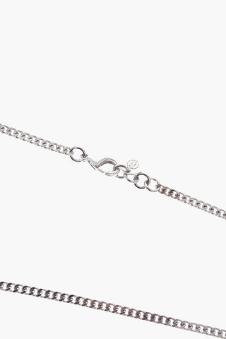 MM6 collana a catena con pendente ghirlanda con fili laminati