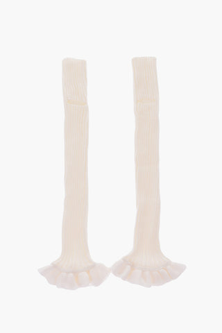 ribbed bootleg with Ruffles