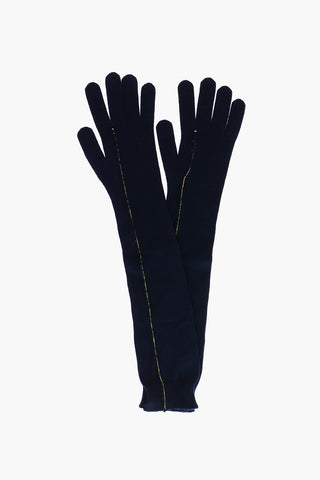 MM6 wool opera gloves