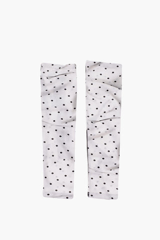 MM6 polka dots stretch muffs
