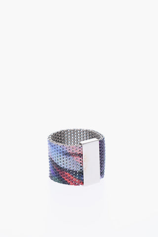 brass wide band ring