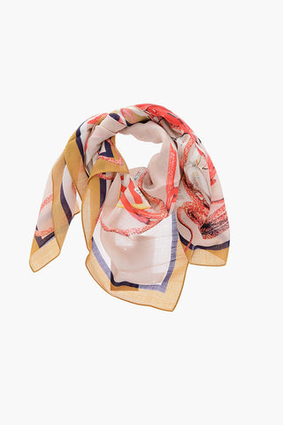 MM0 Patterned Silk and Wool Foulard
