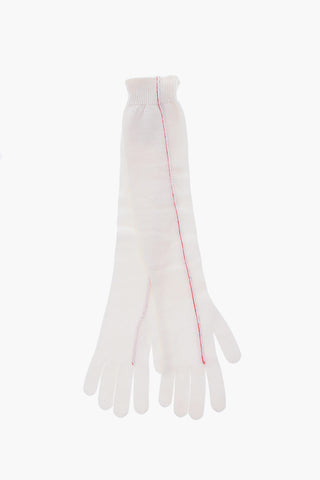 MM6 wool opera gloves