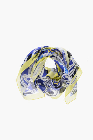 MM0 Patterned Silk and Wool Foulard