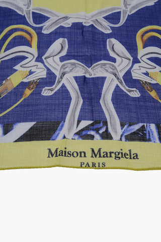MM0 Patterned Silk and Wool Foulard