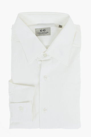 CC COLLECTION Striped Shirt with Classic Collar