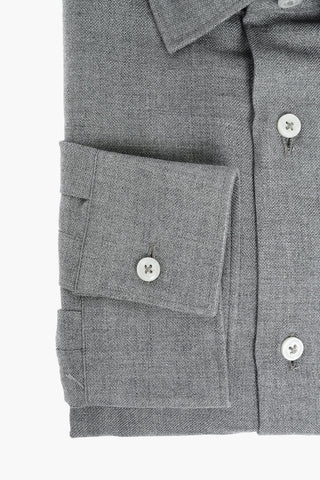 CC COLLECTION Cotton Shirt with Classic Collar