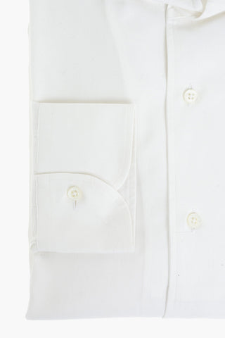 Cotton Wool Shirt with Standard Collar