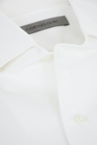 Cotton Wool Shirt with Standard Collar