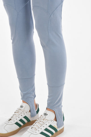 Leggings with Split detailing and Elastic Waist Band with Logo