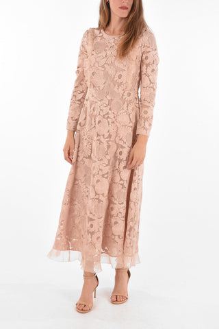 macrame' maxi dress