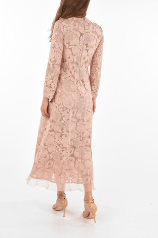 macrame' maxi dress