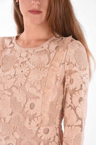 macrame' maxi dress