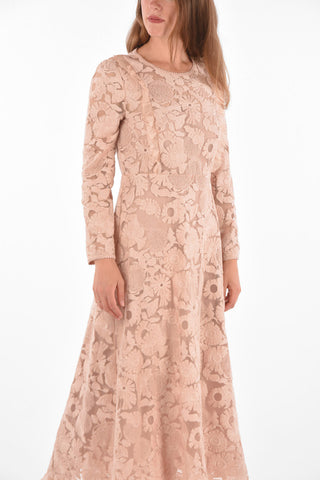 macrame' maxi dress