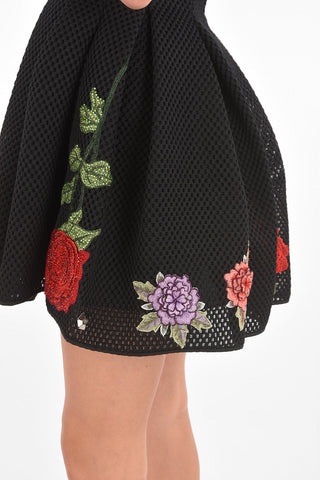 COUTURE Jacquard LOREDAN LOIRA Flared Dress