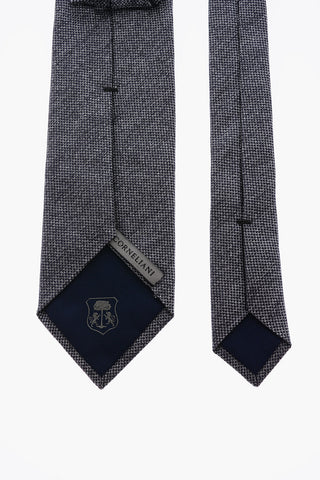 two-tone silk tie