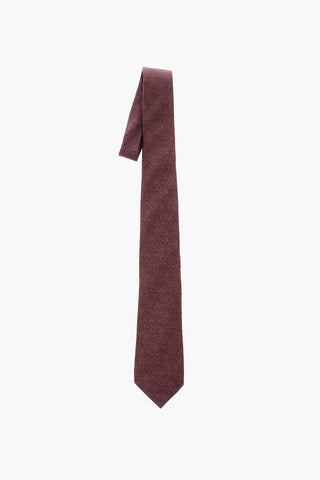 wool and silk Herringbone tie