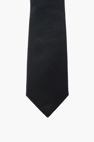 solid color silk tie