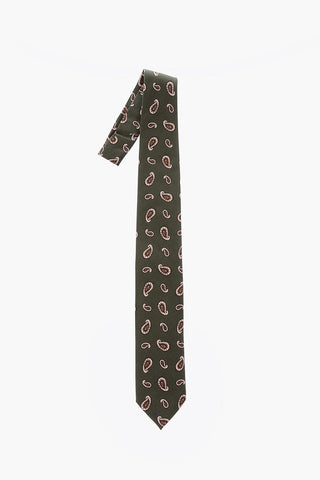 cravatta in seta motivo Paisley