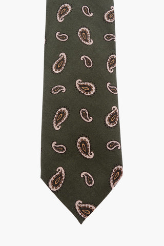 cravatta in seta motivo Paisley